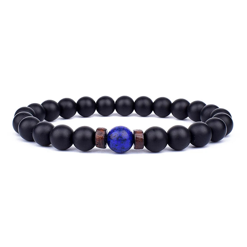 Men's Lava Stone Bracelet