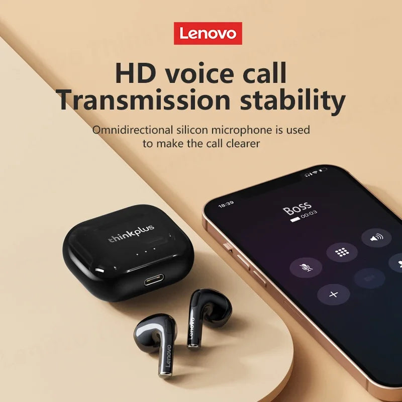 Lenovo Wireless Earbuds - Powerful And Clear Sound