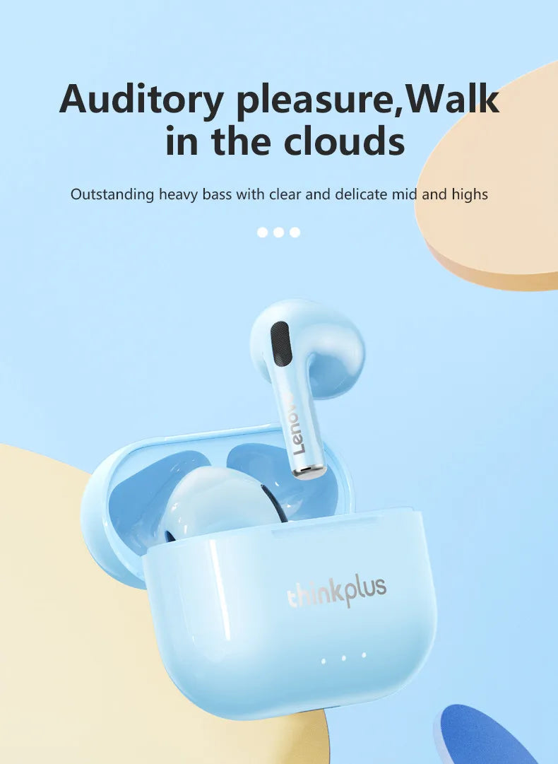 Lenovo Wireless Earbuds - Powerful And Clear Sound