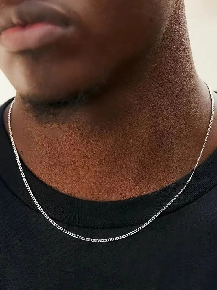 3mm Men's Cuban Chain – Enchance Your Everyday Look!