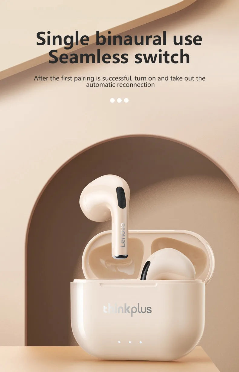 Lenovo Wireless Earbuds - Powerful And Clear Sound