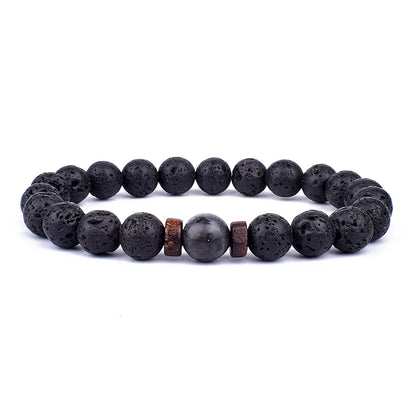 Men's Lava Stone Bracelet