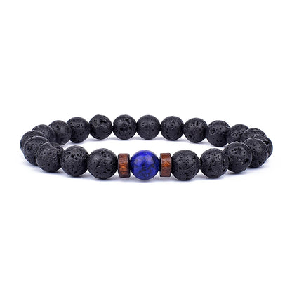 Men's Lava Stone Bracelet