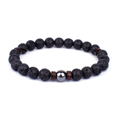 Men's Lava Stone Bracelet